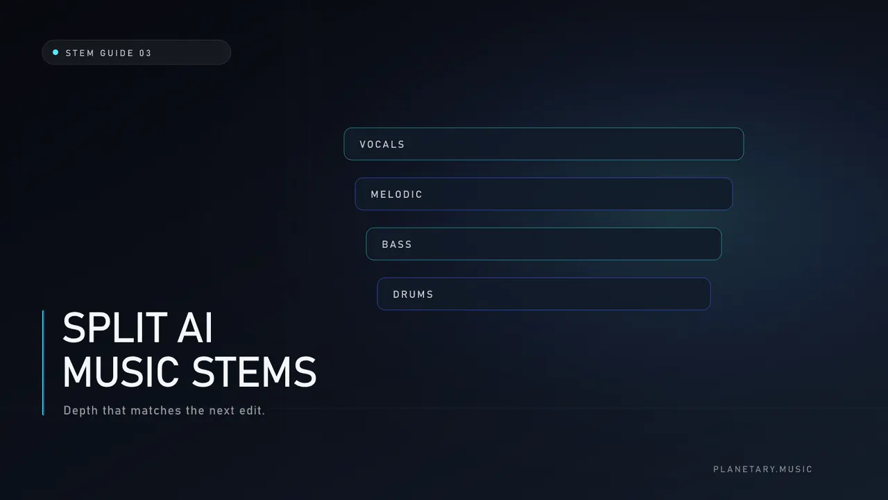 how to split AI music into stems: a practical workflow