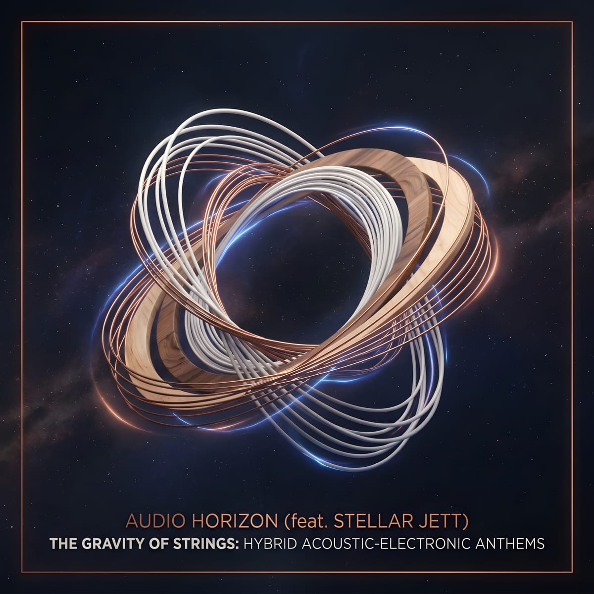 The Gravity of Strings: Hybrid Acoustic-Electronic Anthems